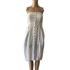 Aakaa Simple and Sweet Strapless S Dress